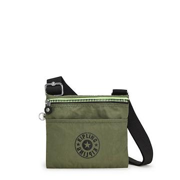 Bolsos Cruzados Kipling Gib Verde Oliva | MX 1170BE